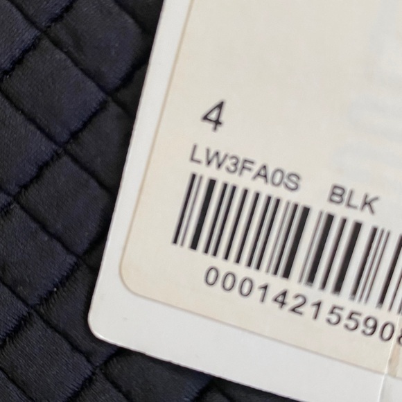 ❤️ Lululemon LAB Textured Grid Cropped Pullover Crew Sweater Size 4 Black NWT - Picture 6 of 13